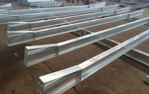 Galvanized Steel Column